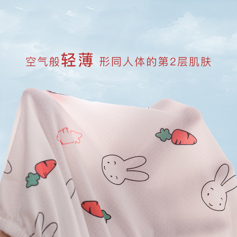 Candy Color Light and Thin Kidsren's Sun Protection Clothing Summer New Ice Silk Hooded Air-Conditioned Shirt Male and Female Baby Sun Protection Clothing Baby