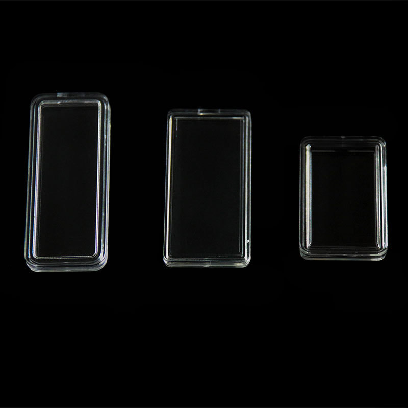 Acrylic Ps Gold and Silver Bar Protection Box 23*63.25*55.40*25mm Multiple Sizes for Storage and Display