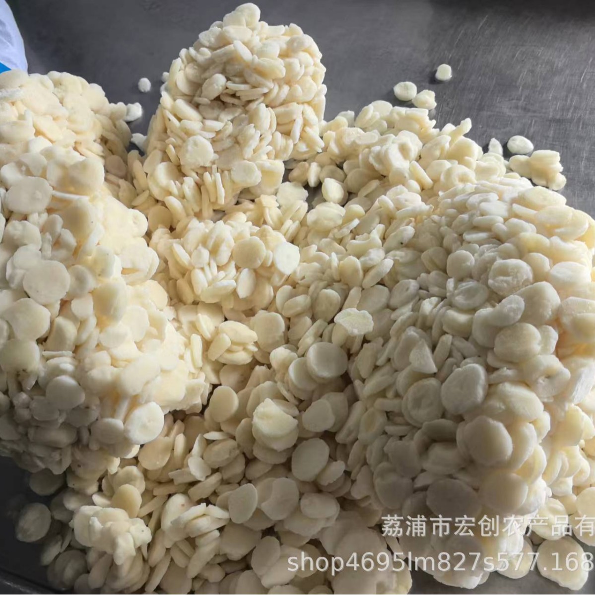 Horseshoe Slices, Quick-Frozen Horseshoe Slices, Guangxi Lipu Horseshoe Slices, Original Straight Hair, Crispy, Sweet and Residue-Free