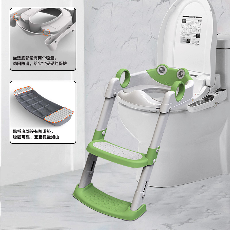 Складная лестница для унитаза для детей, вспомогательное сиденье для мальчиков и девочек, портативная лестница для унитаза