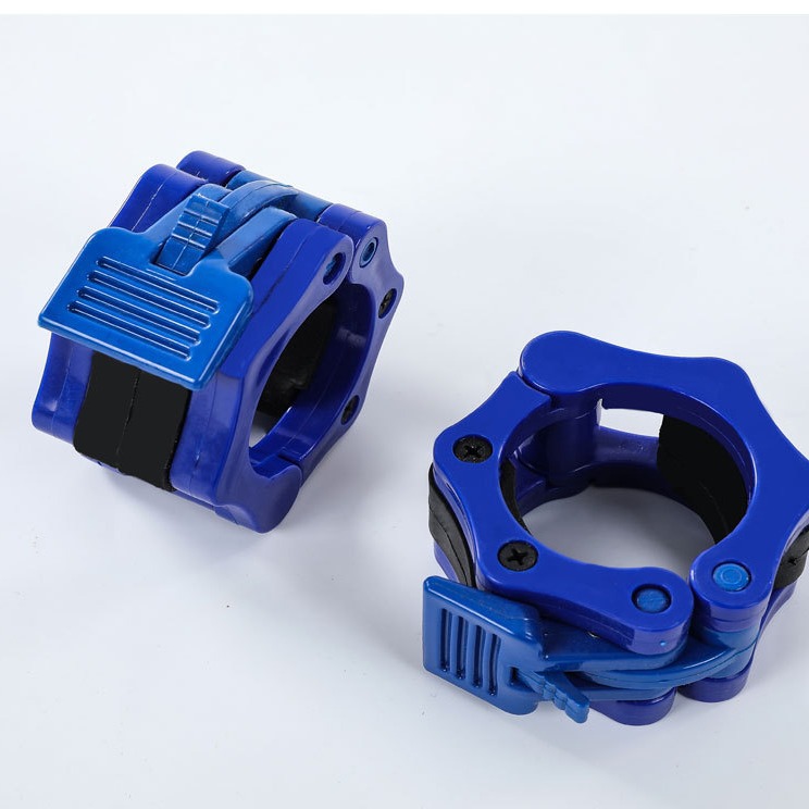 Olympic bar clip barbell bar barbell piece plastic buckle circlip sleeve 50mm barbell bar buckle Olympic bar buckle