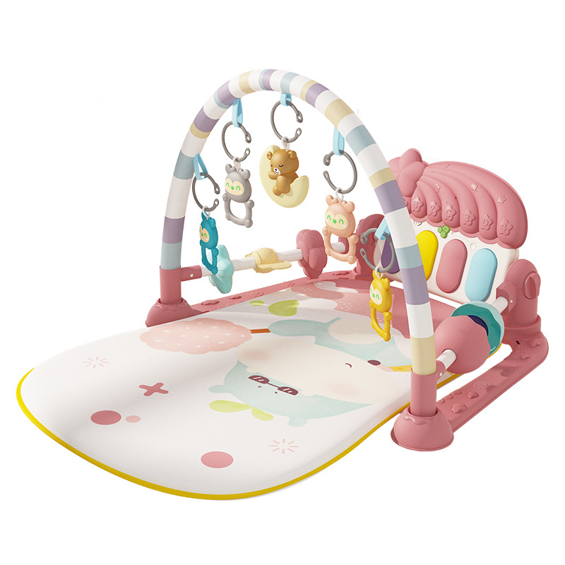 Pedal Piano Baby Toy Fitness Stand Early Education Educational Male and Female Baby Newborn Pedal Piano Fitness Equipment Gift