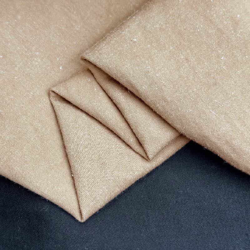 Hemp Fabric, Yarn-Dyed Pima Cotton, Autumn and Winter Tops and Pants Fabric, Cotton-Linen Blend, Ready for Supply