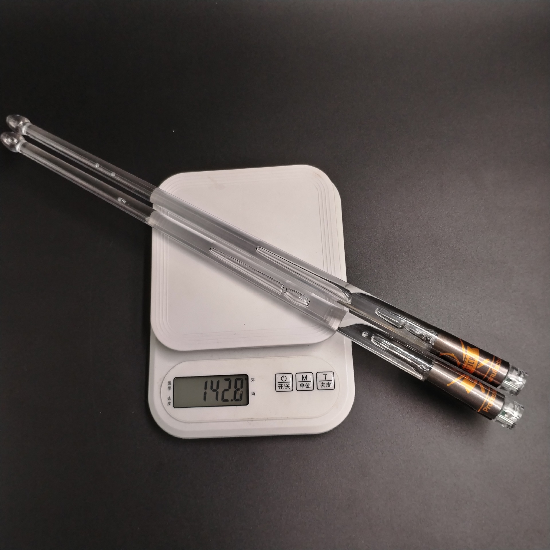 Led Multi-Color Rechargeable Drum Sticks Vibrating Luminous Drum Sticks with Switch USB Charging Multi-Color Change Polymer Resistant to Knocking