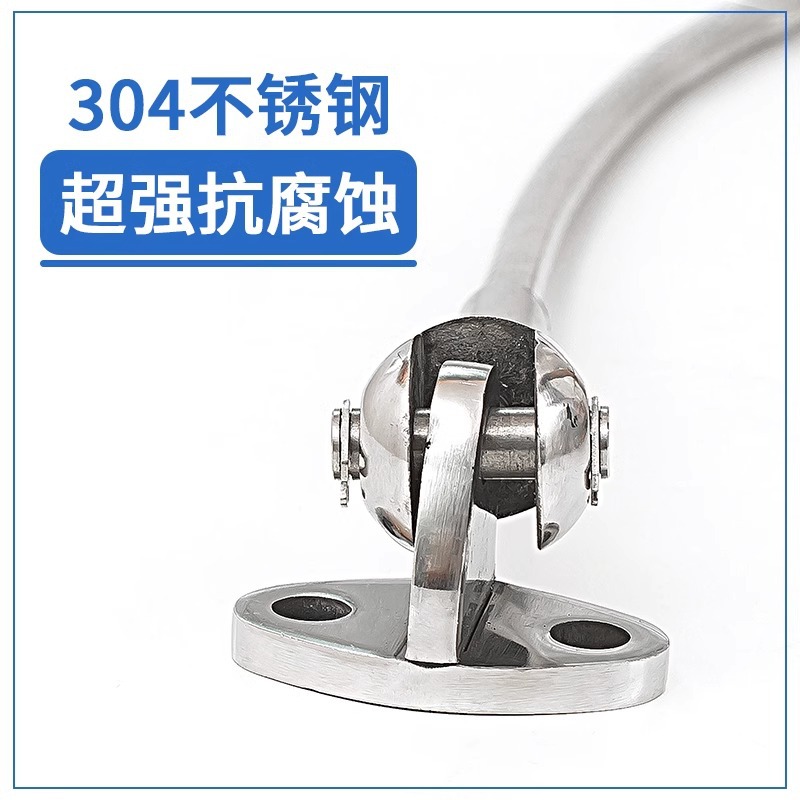 304 Stainless Steel Wire Rope Clothesline Lock Buckle Tensioner Safety Hook Buckle Tightening Buckle Pressed Cable
