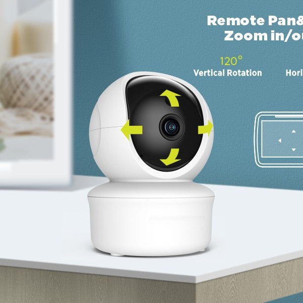 [Factory] SM650 5 inch HD baby care monitor monitor baby camera cross border