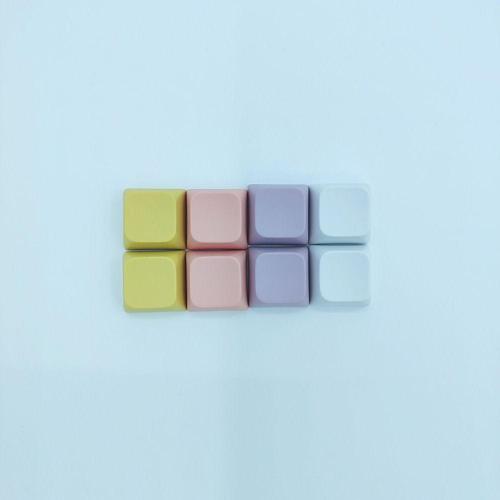 XDA frosted 9.5mm height PBT material cross shaft sublimation 1.7mm thickness multicolor mechanical keyboard keycaps