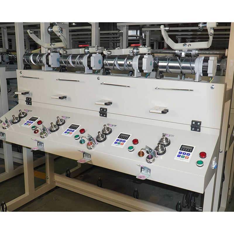 High-Speed Wefting Machine with Individual Control, Fully Automatic Waxing and Yarn Guide Machine, Reel Cart, Loose and Tight Wefting Machine