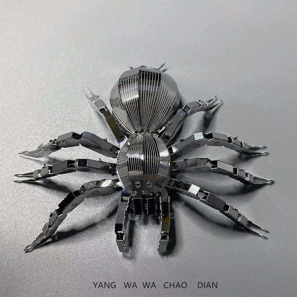Metal Assembled Insect 3 Model High School Student Difficult Handmade Stereo Puzzle Ornament Gift