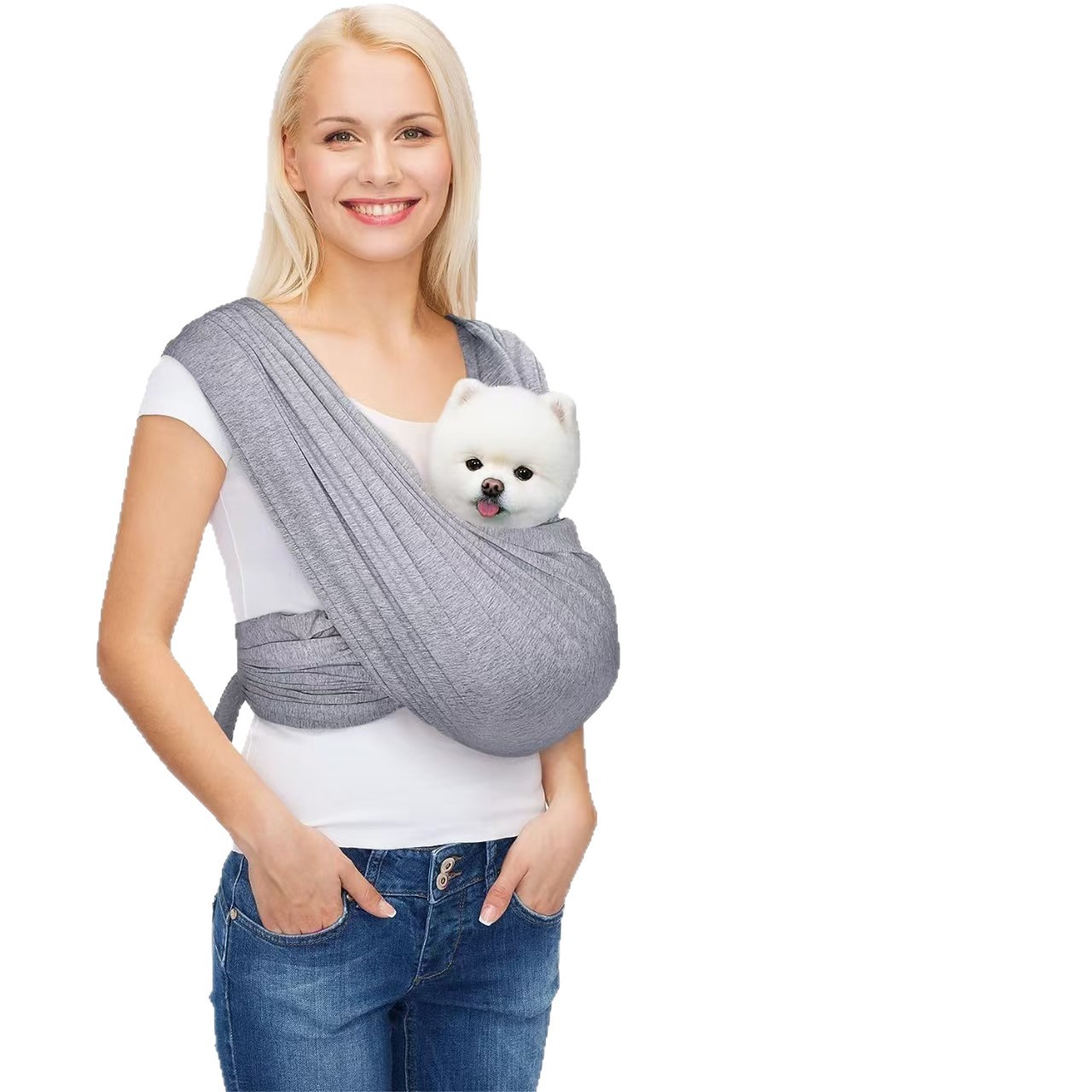 Pet Carrier for Small Dogs, Cats and Other Pets When Going Out, Breathable and Comfortable Travel Bag, Portable Cat and Dog Front Carrier