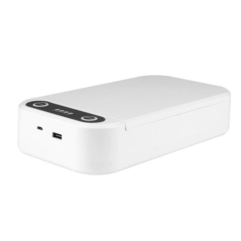 Mobile phone disinfection box ultraviolet UV sterilization nail art tool steel push dead skin scissors tweezers sterilizer tattoo sterilization machine