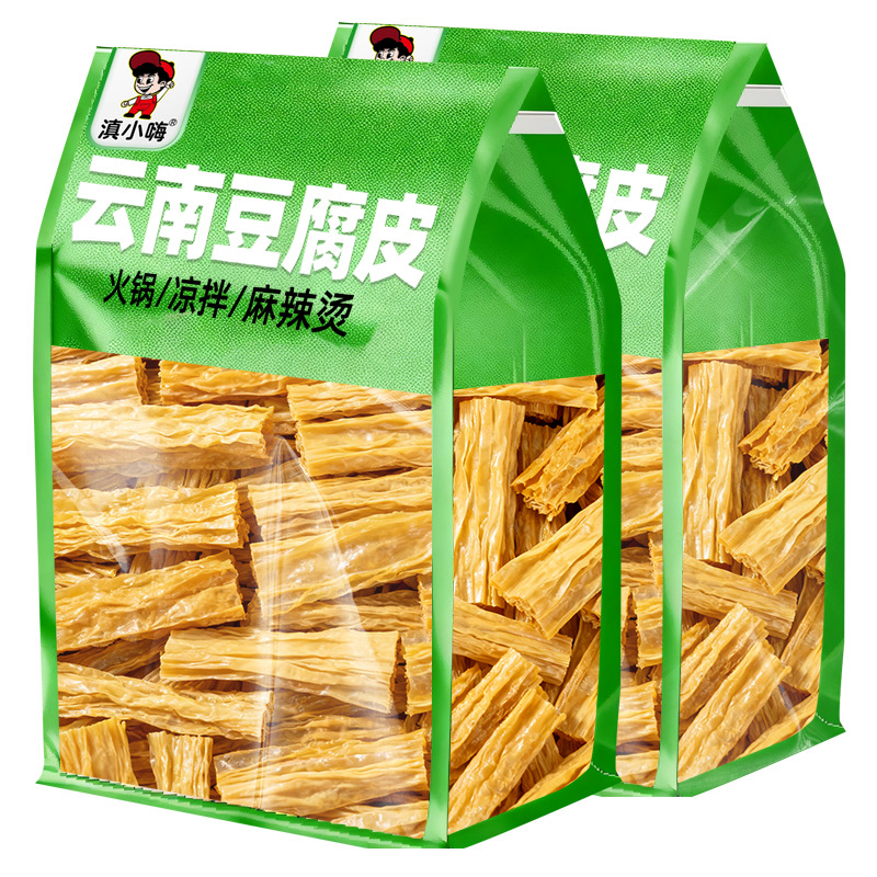 Fresh Date Yellow Tofu Bamboo Dry Goods Tofu Skin High-Quality Tofu Skin Stir-Fry Hot Pot Ingredients Home Cold Dishes