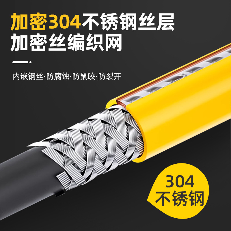 New National Standard Explosion-Proof Gas Special Hose Steel Wire Gas Natural Gas Liquefied Gas Coal Hose Metal Covered Pipe