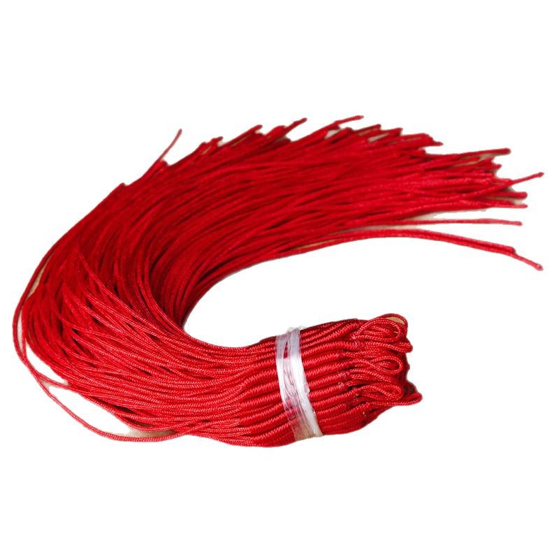 DIY Jewelry Accessories Chinese Knot No. 72 Pull Ring Coil Pull Ring Necklace Hand Rope Tassel Accessories Connecting Ring Multi-Color