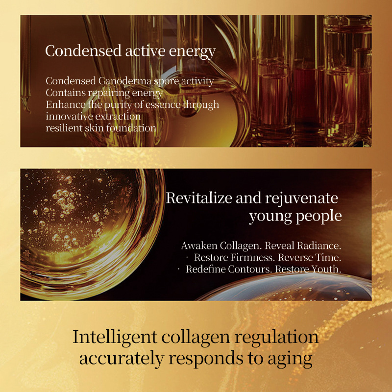 Source Factory Uses Oil to Nourish Skin, Moisturize, Firm, Anti-Wrinkle and Aging, Ganoderma Lucidum Amber Lightening Oil Ointment Mask Customized