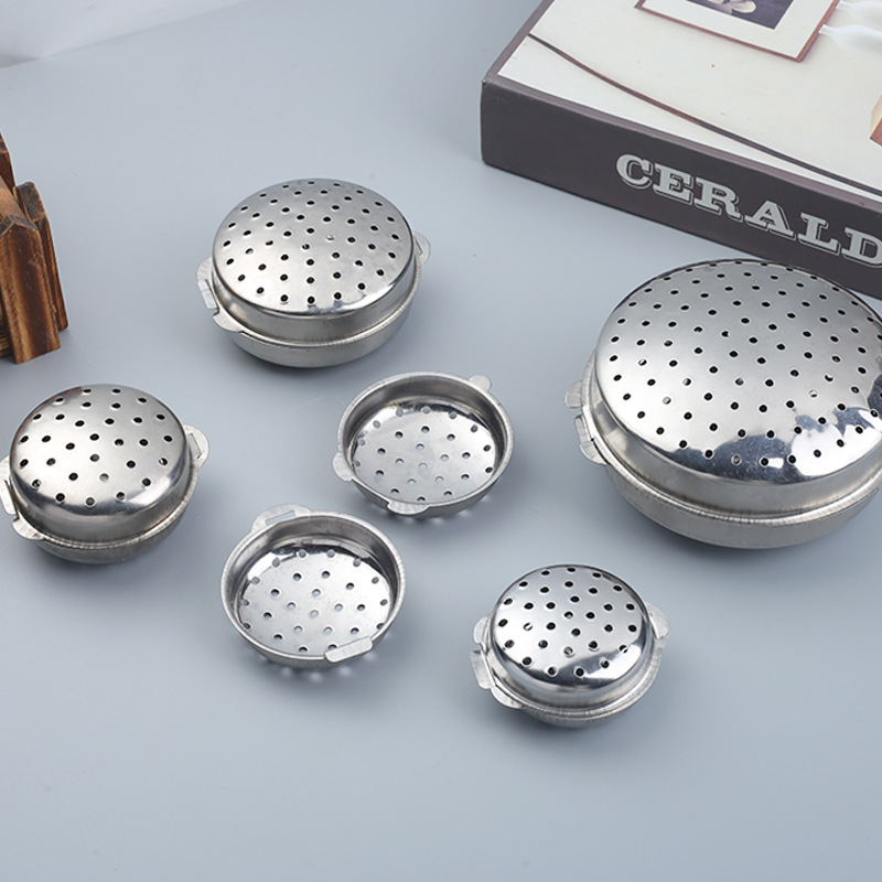 Stainless Steel Seasoning Ball Household Hot Pot Soup Making Tea Ball Leakage Weibao Kitchen Marinated Spice Filtering Seasoning Ball