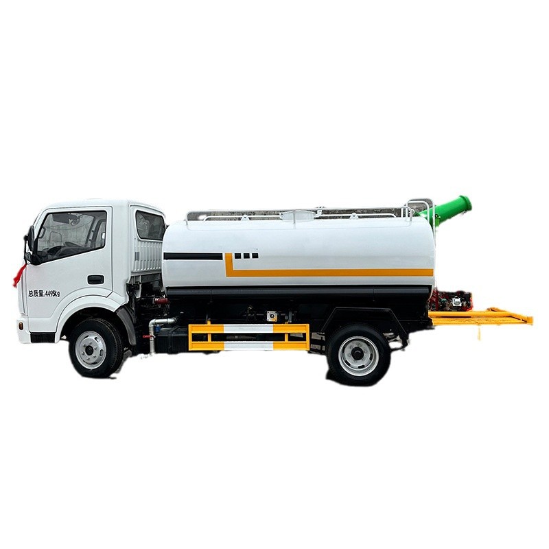 Brand New Tank Stock Chassis Sprinkler Truck 5 Square Road Water Truck No Procedures Dongfeng Dolica 8 Square Sprinkler Truck