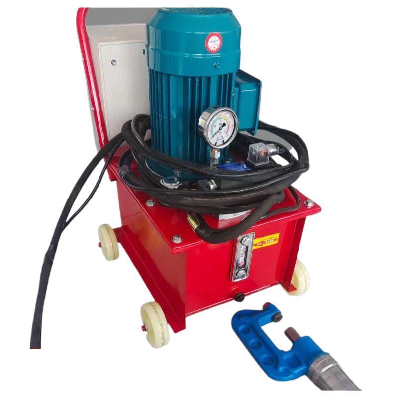 New Electric Hydraulic Riveting Machine Channel Fully Automatic Riveting Machine Angle Iron Flange Single Head Riveting Machine Double Head Air Duct