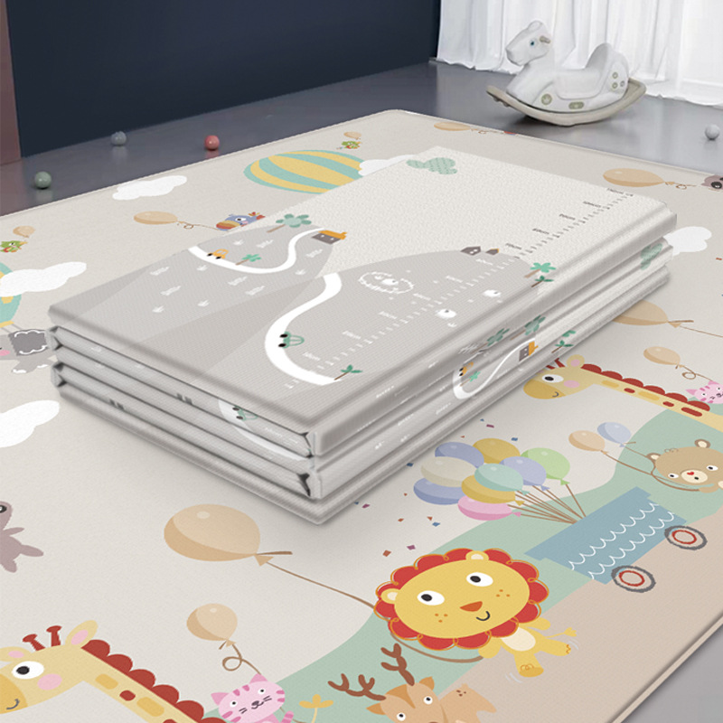 Baby Hua foldable baby early education crawling mat thickened baby living room home crawling mat children foam floor mat