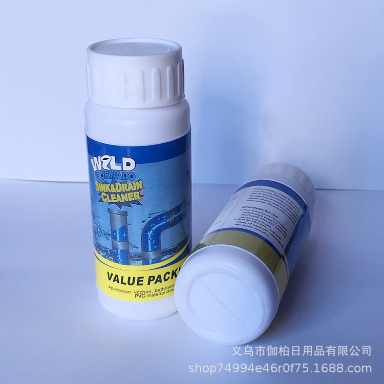 Sink&Drain Cleanerqian Powerful Pipe Dredging Agent Kitchen Sewer Deodorant Pipe