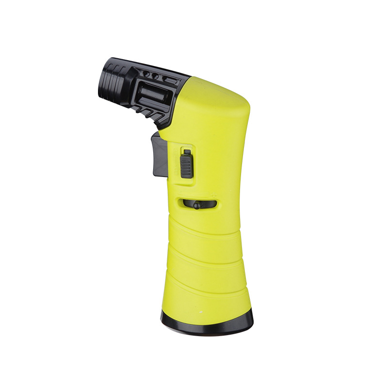 Hongjing Cigar Desktop Lighter Windproof Direct Fire Dual-use Outdoor Barbecue Baking Tool