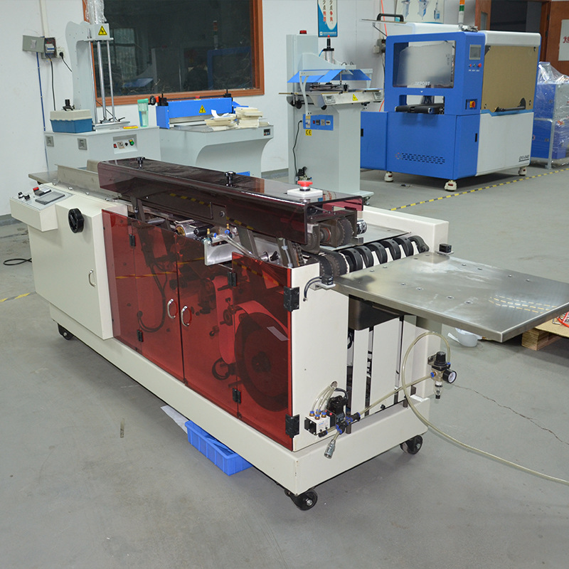 Maofeng Mechanical Automatic Backpacking Machine MF-SPM340 Spine Packing Machine Simple Book Binding Equipment