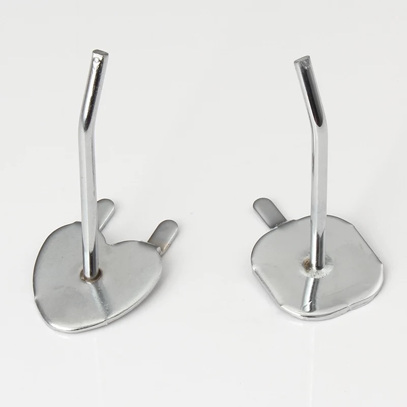 Hole Plate Accessories Heart-shaped Apple Hook Hole Board Accessories Mobile Phone Accessories Shelf Hook Electroplating Display Rack Hook