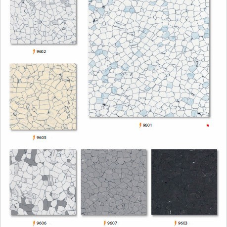 Anti-Static Pvc Sheet Floor Digital Factory Workshop Computer Room Homogeneous Transparent Core 600*600mm Conductive Floor Tiles Direct Paving