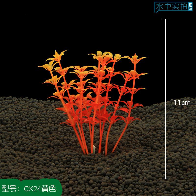 Fish House Manufacturer Fish Tank Landscaping Decoration Plastic Simulated Water Plants Aquarium Scenery Hotel Hotel Sand Table Ornaments