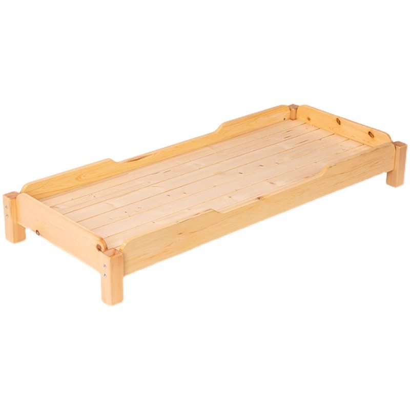 Kindergarten Bed, Nap Bed, Daycare Class Solid Wood Nap Bed, Elementary School Student Simple Bunk Bed, Small Bed, Children's Bed