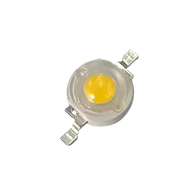 1W high-power lamp beads 1W warm White led imitation lumen 1W lamp beads San'an chip warm white light in stock supply