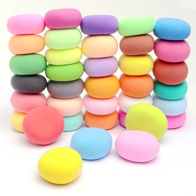 Students DIY handmade clay lesson ultra light clay children colored mud rubber light mud clay space mud manufacturers wholesale