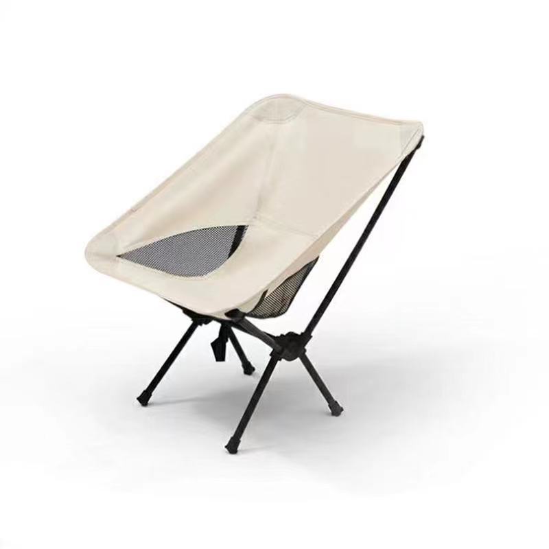 Lightweight Space Chair Outdoor Leisure Moon Chair Outdoor Camping Folding Comfortable Folding Chair Upgraded Oxford Cloth