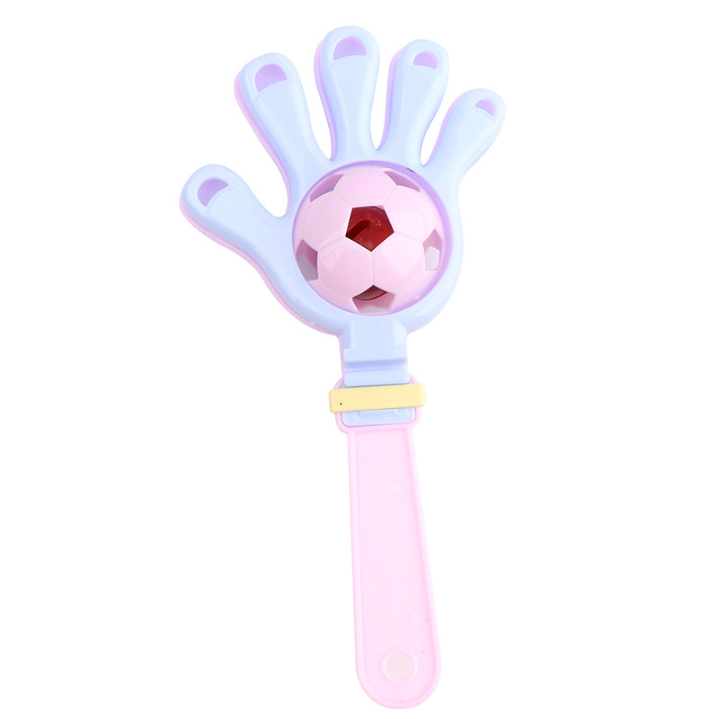 Baby Pat Hand-Cranked Bell Baby Soothing and Shaking Toddler Early Education Enlightenment Cheering Toy Night Market Stall Supply