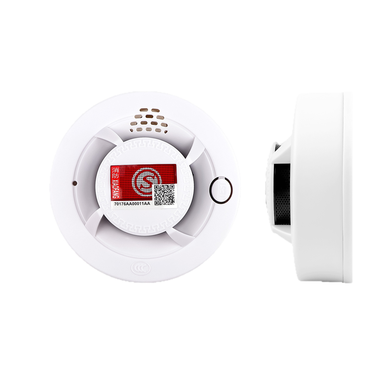 20-Pack Smoke Alarms for Fire Protection, 3C Certified Fire Smoke Sensor Detection, Commercial Factory Smoke Detectors