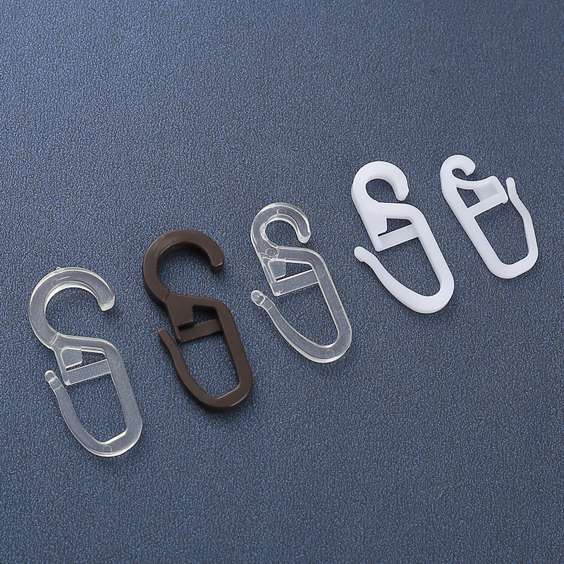 Curtain Accessories Track Hook Thickened Universal Hanging Ring Hook Curtain Track Hanging Silencer Track Pulley Wholesale