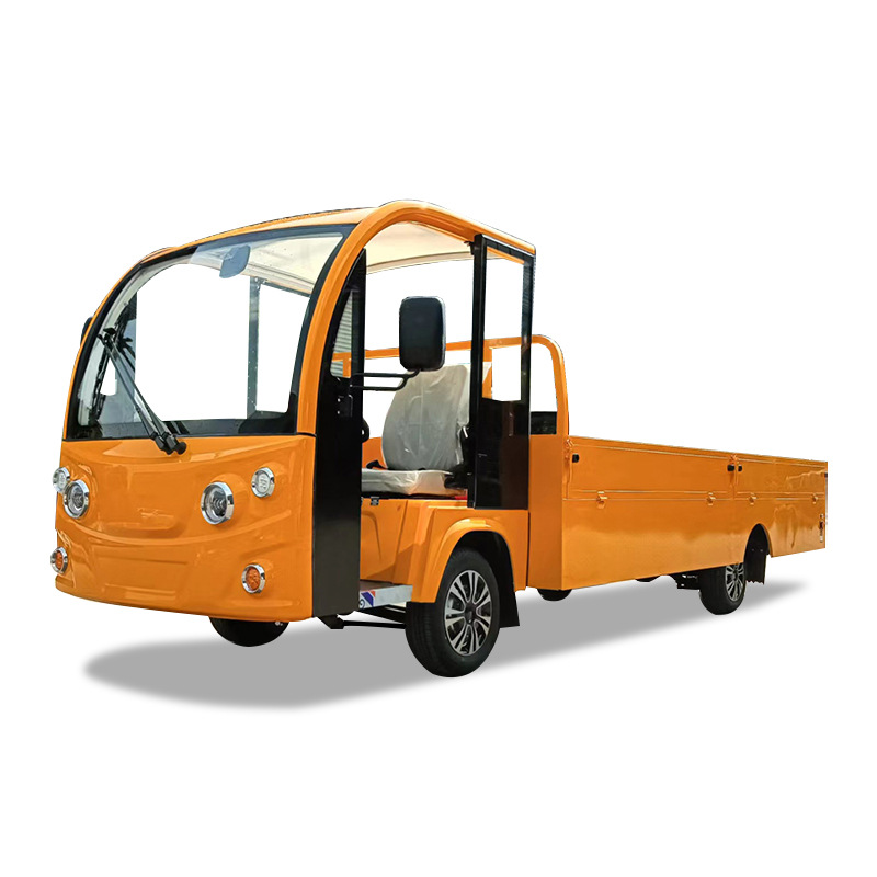 Electric Four-Wheel Flatbed Truck Factory Cargo Transport Truck Factory Area Turnover Truck Construction Site Electric Transport Electric Vehicle