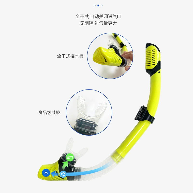Cross-border snorkeling sanbao diving mask HD large frame diving goggles breathing tube flippers three-piece set factory wholesale