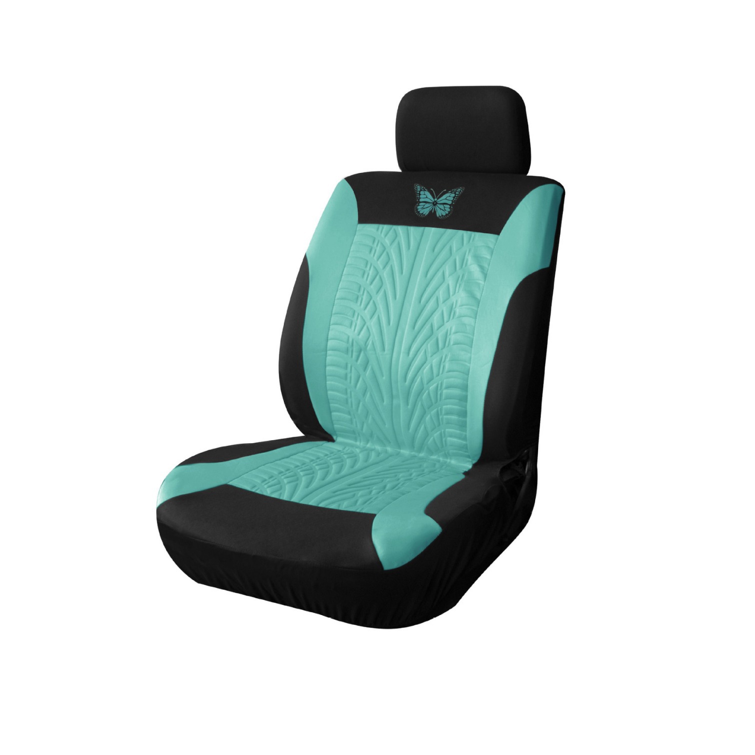 Butterfly LOGO hot stamping fabric indentation press car seat cover cushion foreign trade cross-border e-commerce car seat cover