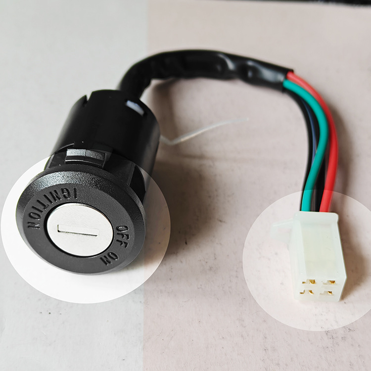 Motorcycle Atv Replacement Ignition Switch Jetta Jd100 Electric Door Lock Zhujiang Cg125 Power Lock