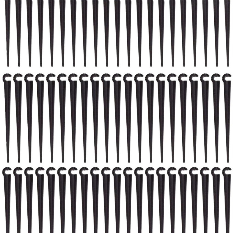 47 Capillary Bracket 47 Plastic Ground Plug Bracket Fixed Bracket C-Type Gardening Garden Bracket Garden Tool Rack Accessories