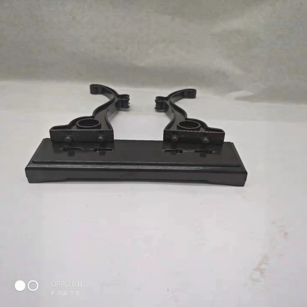 Plastic Fan Stand Base Chinese Style Round Fan Holder Palace Fan Support Base Retro Fan Display Display Stand Wholesale