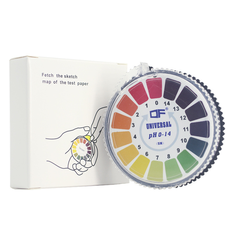 DF Water Quality Soil PH Test Paper Roll 0-14 Wide Test Paper Origin Supply Manufacturer Direct Supply