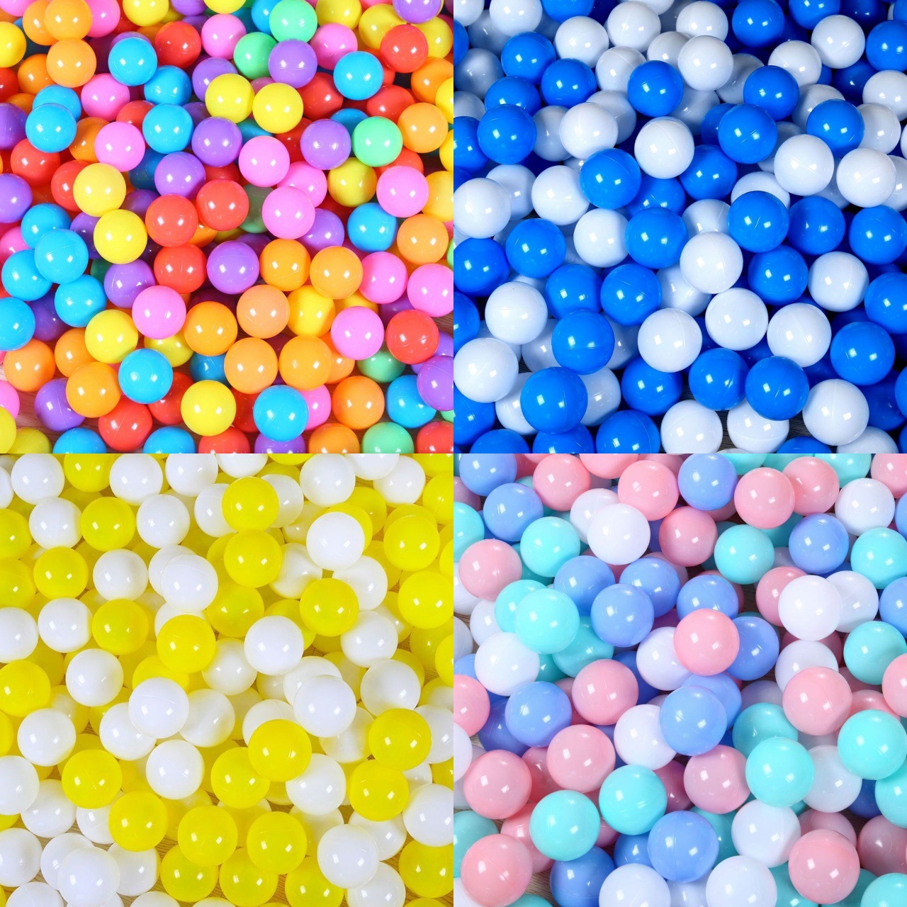 Макаронный океанский мяч экологически чистый утолщенный цветной мяч игрушка оптовая продажа