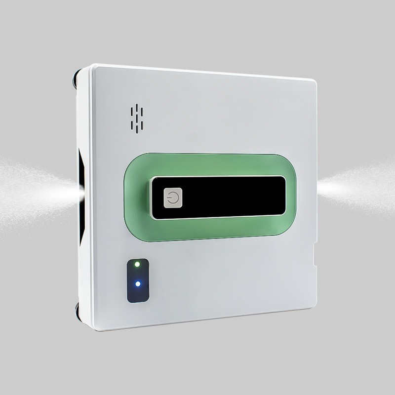 Source Factory Double Water Spray Window Cleaning Robot 2.4g Remote Control Ai Path Planning Borderless Glass Cleaning