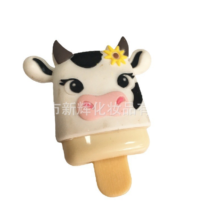 Lip Gloss Lipstick Lipstick Protective Cover Wholesale Large Number of Cute Cartoon Stereo Doll Silicone Lip Gloss Cover Default Item