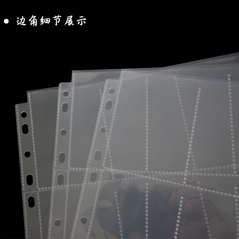 In-Stock Nine-Grid Card Album with 9 Double-Sided Pages, Suitable for Pokémon Cards, Photos, and Business Cards