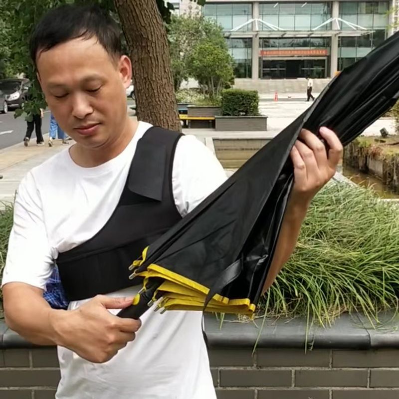 New Portable Back Support Umbrella Artifact Sunshade Sun Protection Uv Umbrella Holder Fixed Shoulder Strap