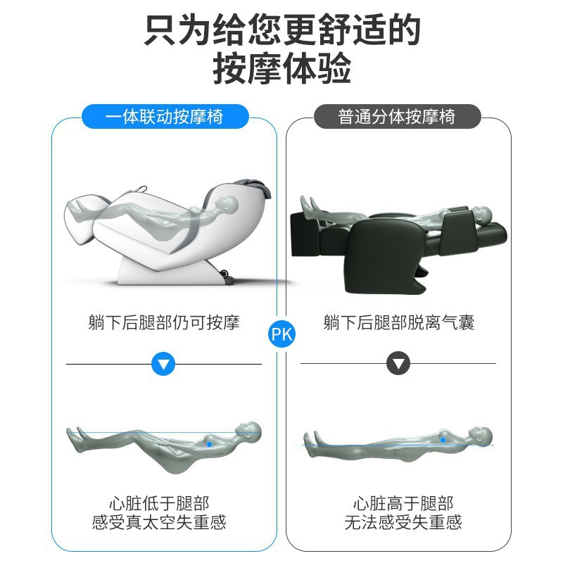 Factory Space Luxury Cabin Massage Chair Multifunctional Full Body Home Small Electric Fully Automatic Elderly Sofa Gift