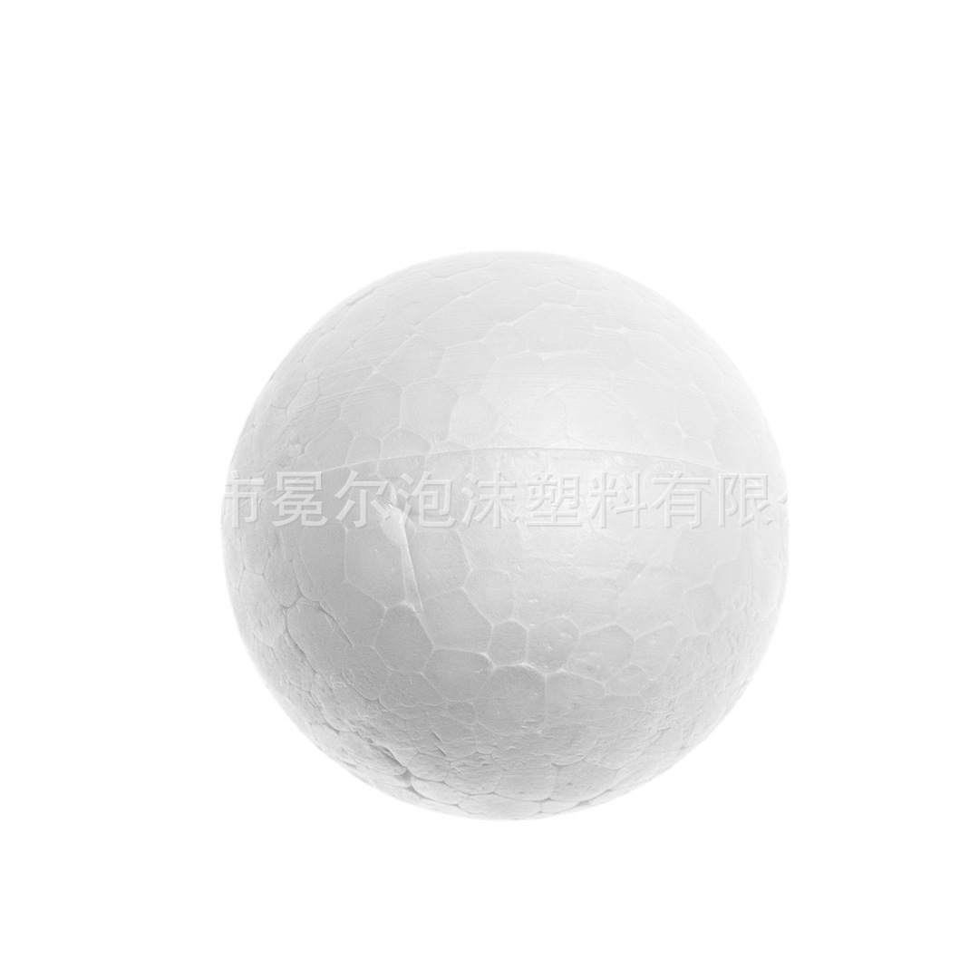 Factory direct supply of various specifications of solid foam ball ball DIY handmade EPS styrofoam ball embryo decoration